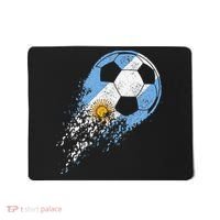 Argentina Soccer Argentinian Flag Pride Soccer Player Mousepad thumb 0