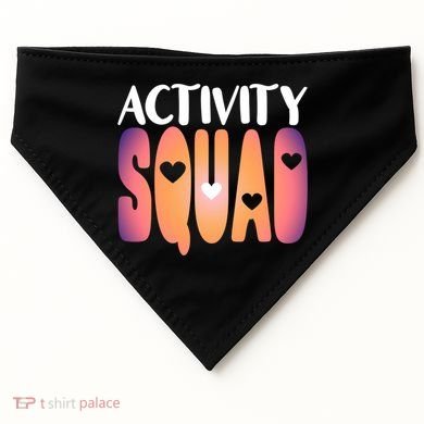 Activity Squad Activity Director Activity Assistant Gift USA-Made Doggie Bandana