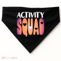 Activity Squad Activity Director Activity Assistant Gift USA-Made Doggie Bandana thumb 0