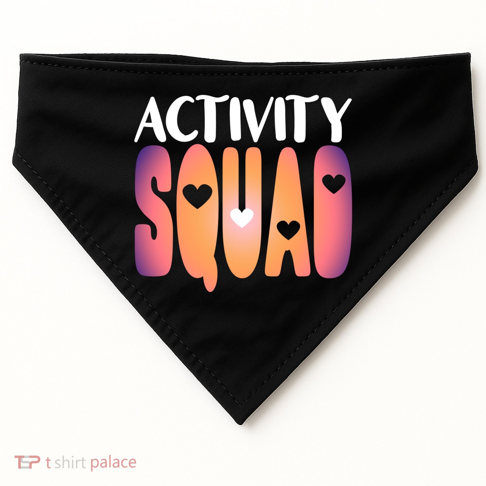 Activity Squad Activity Director Activity Assistant Gift USA-Made Doggie Bandana