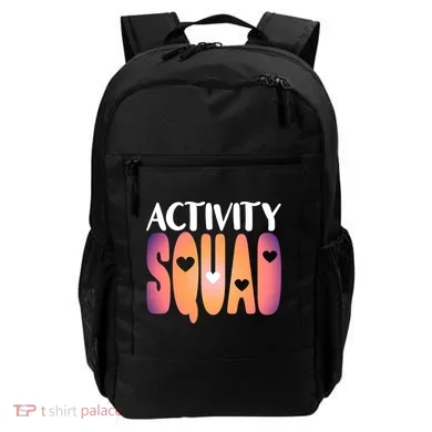 Activity Squad Activity Director Activity Assistant Gift Backpack