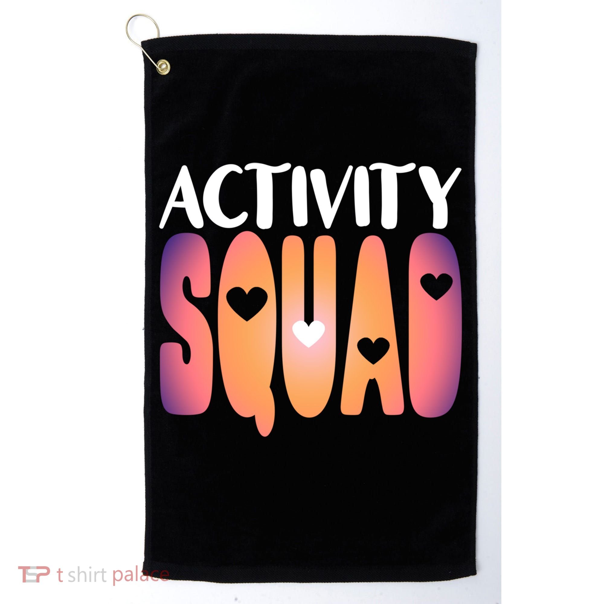Activity Squad Activity Director Activity Assistant Gift Golf Towel