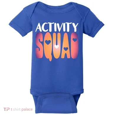 Activity Squad Activity Director Activity Assistant Gift Baby Bodysuit