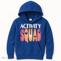 Activity Squad Activity Director Activity Assistant Gift Kids Hoodie thumb 0