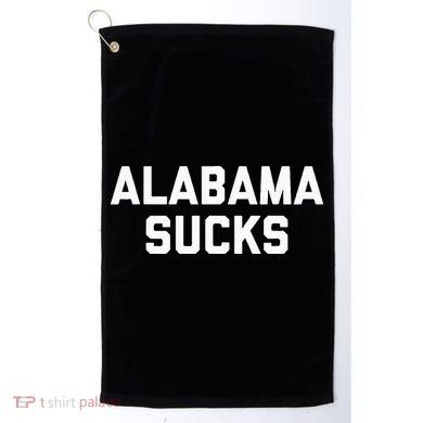 Alabama Sucks Golf Towel