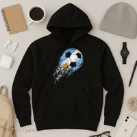 Argentina Soccer Argentinian Flag Pride Soccer Player Hoodie thumb 3