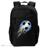 Argentina Soccer Argentinian Flag Pride Soccer Player Backpack thumb 0