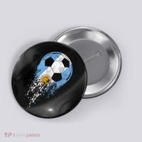 Argentina Soccer Argentinian Flag Pride Soccer Player Button thumb 0