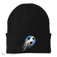 Argentina Soccer Argentinian Flag Pride Soccer Player Beanie thumb 0