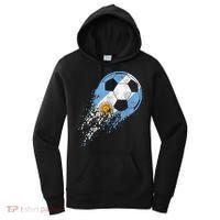 Argentina Soccer Argentinian Flag Pride Soccer Player Women's Hoodie thumb 0