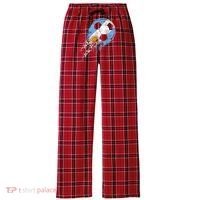 Argentina Soccer Argentinian Flag Pride Soccer Player Women's Flannel Plaid Pajama Pants thumb 0