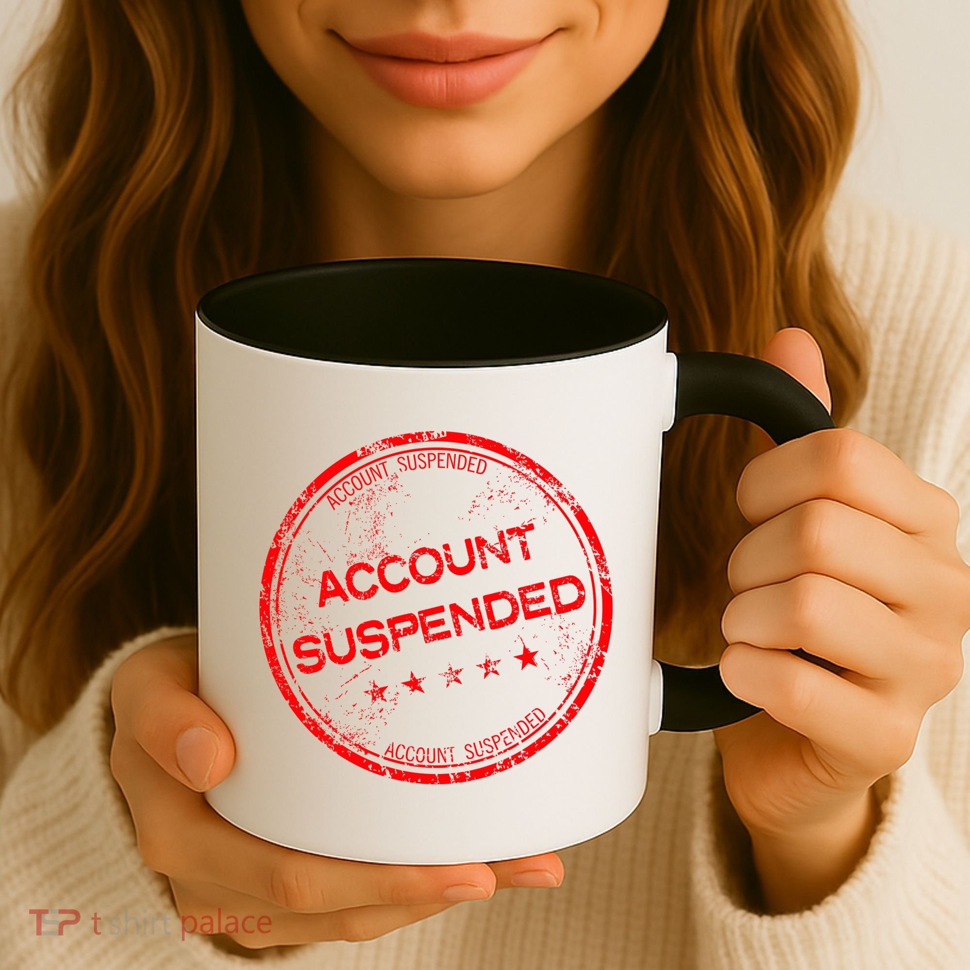 Account Suspended Coffee Mug
