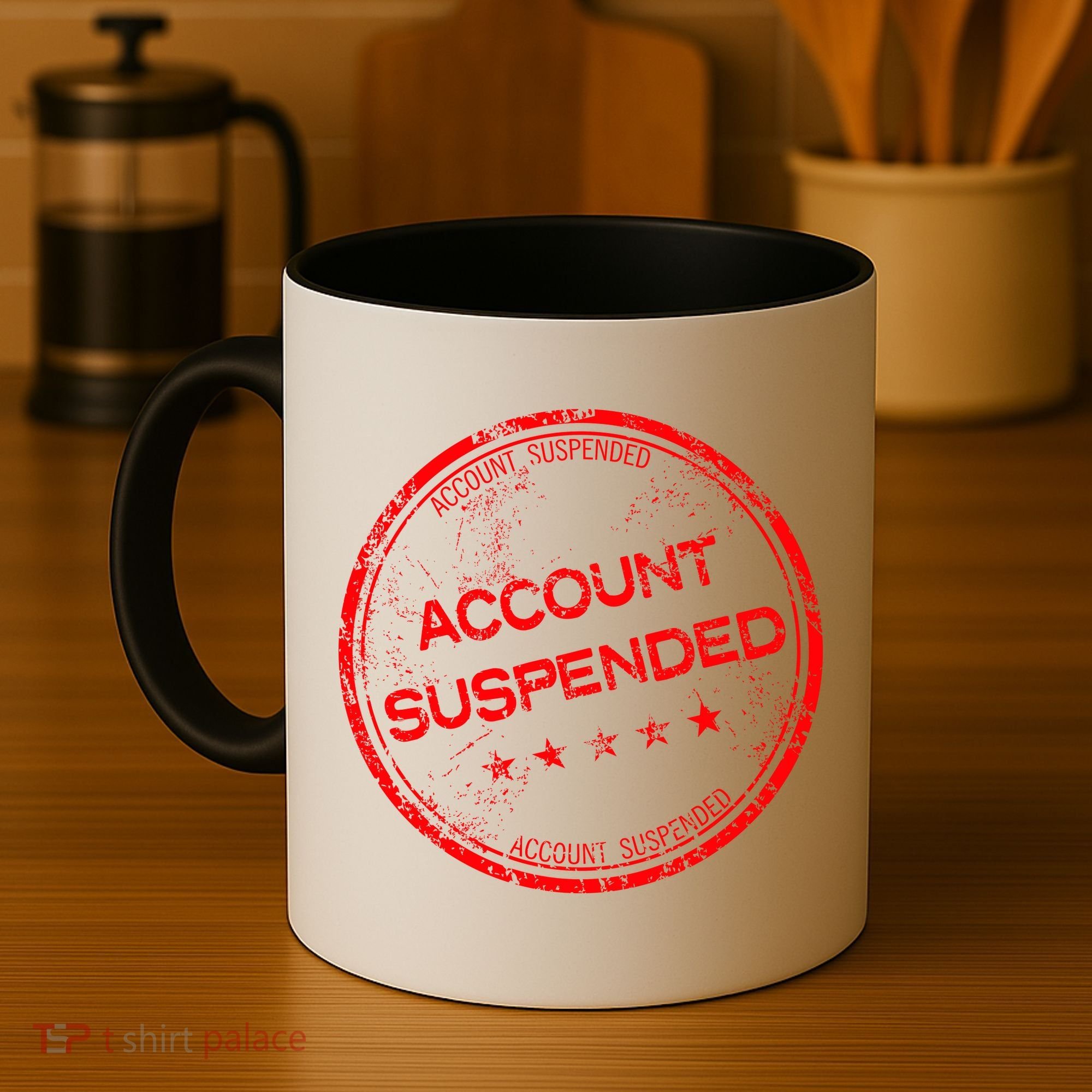 Account Suspended Coffee Mug