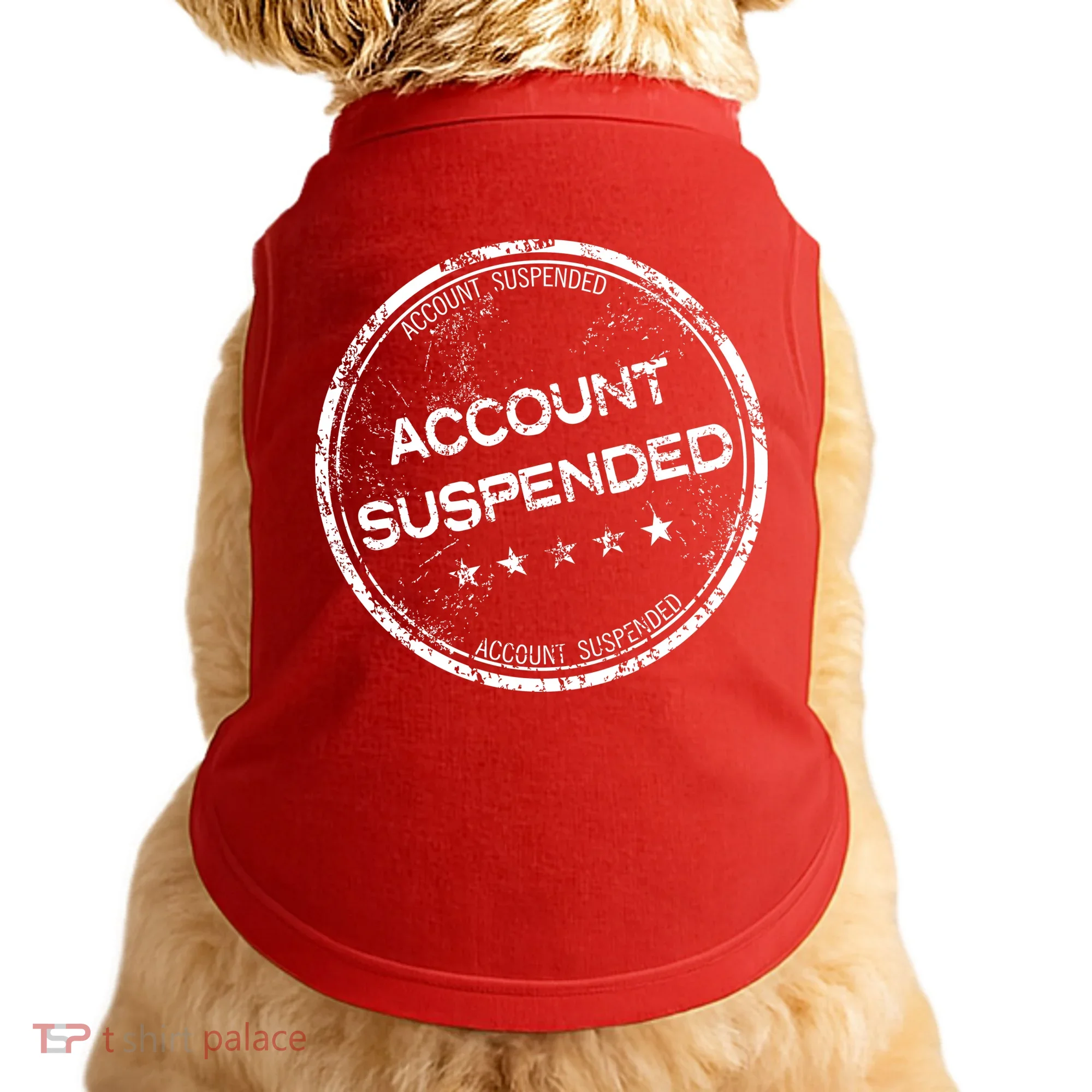 Account Suspended Doggie Tank