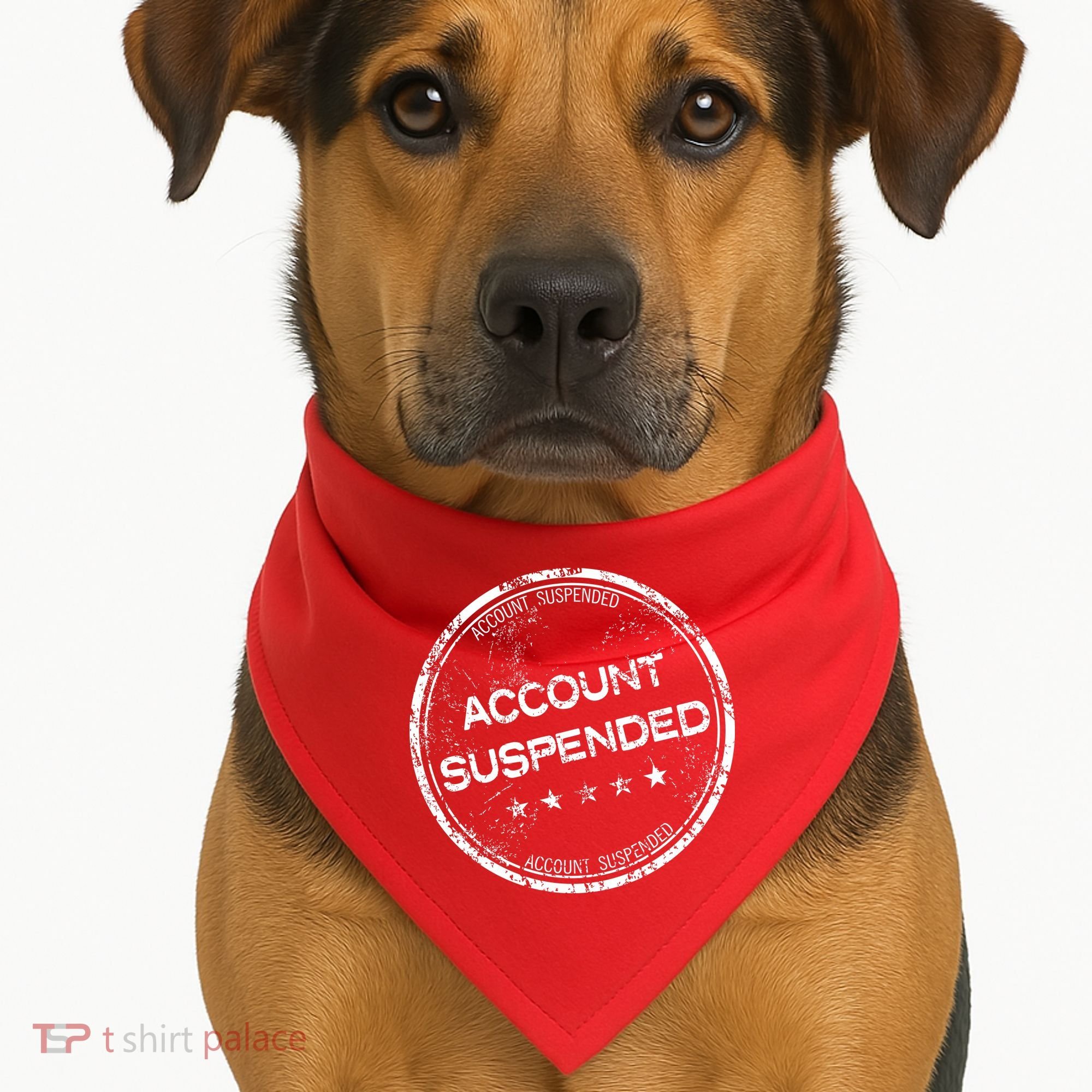 Account Suspended USA-Made Doggie Bandana