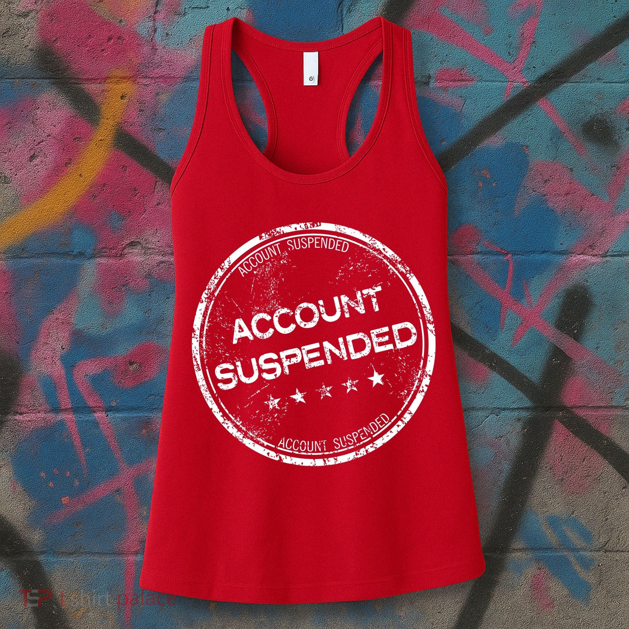 Account Suspended Women's Tank Top