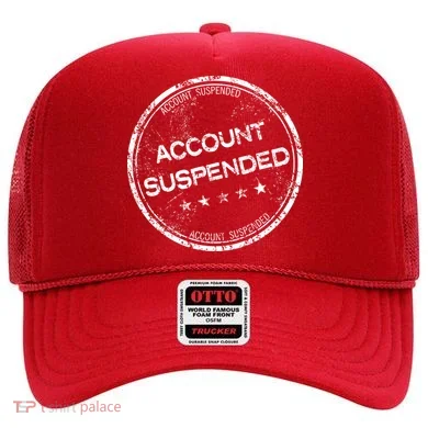 Account Suspended Hat