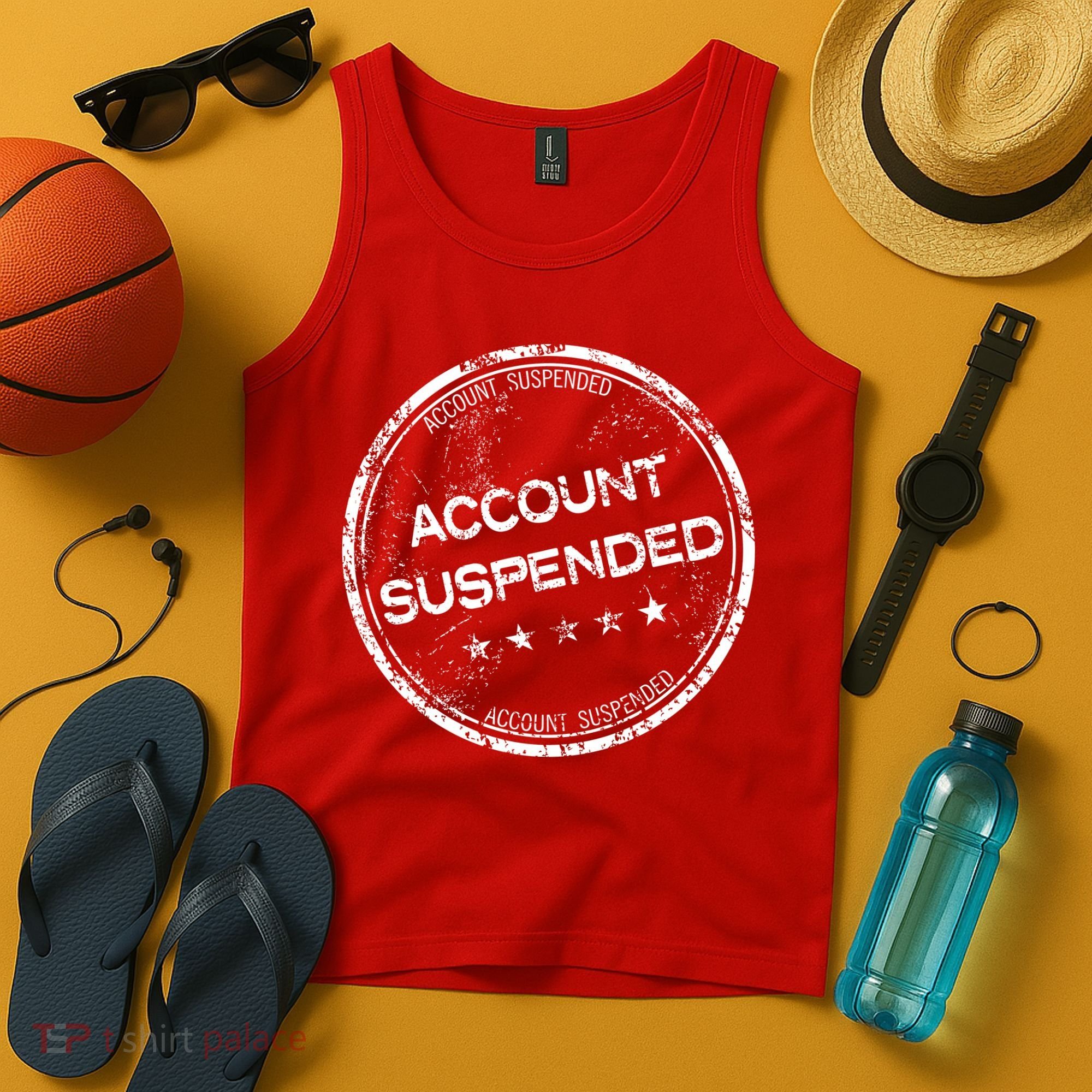 Account Suspended Tank Top