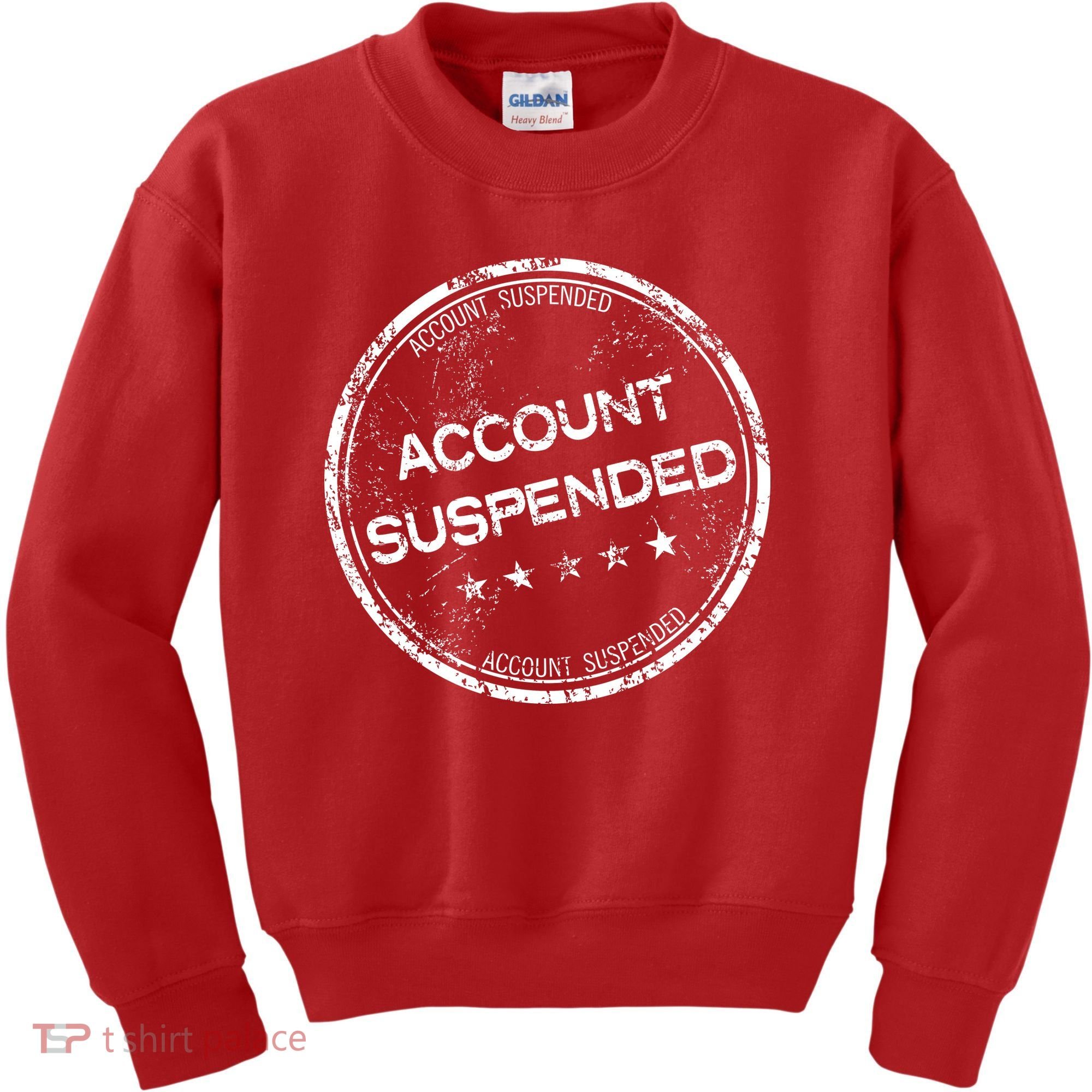 Account Suspended Kids Sweatshirt