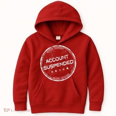Account Suspended Kids Hoodie