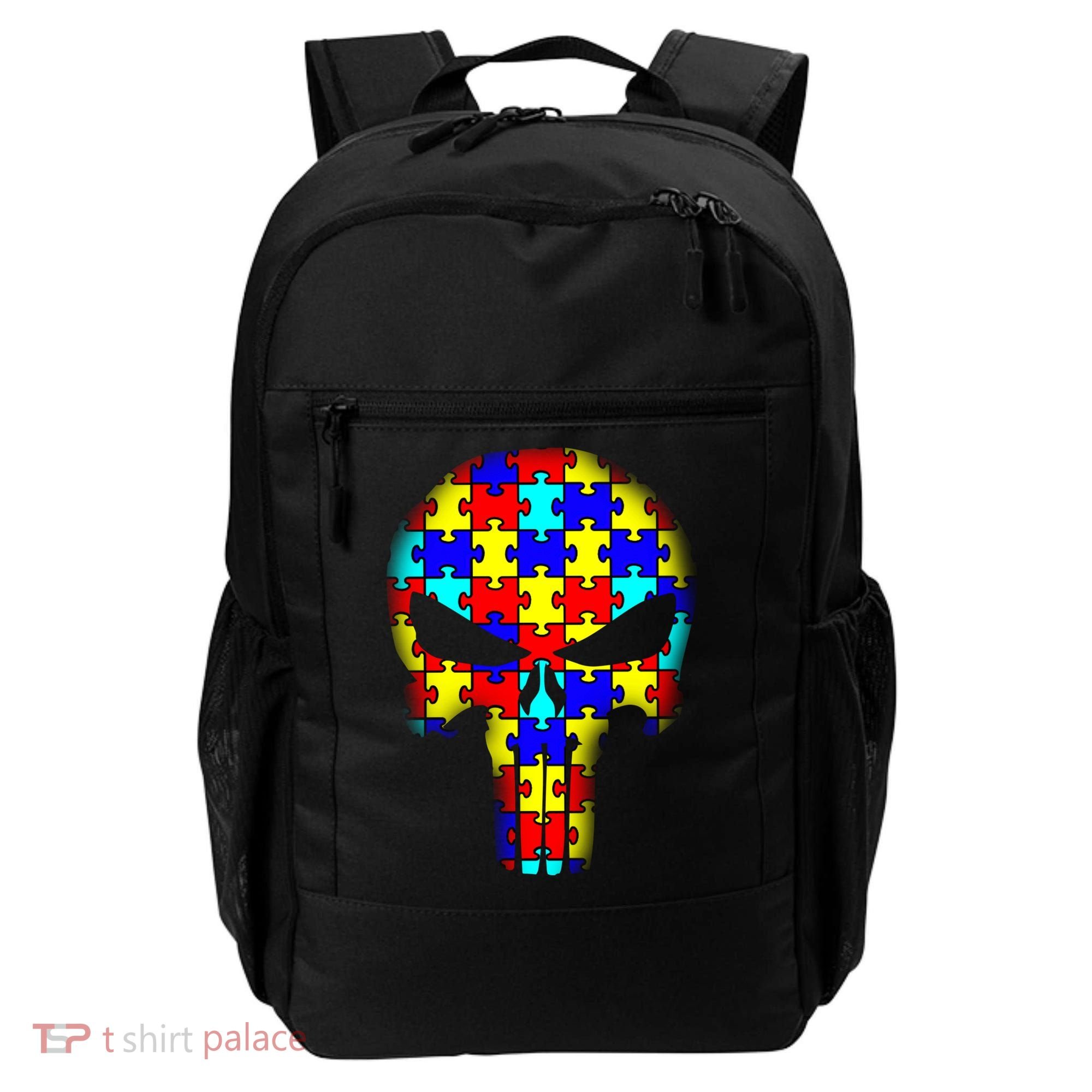 Autism Skull Backpack