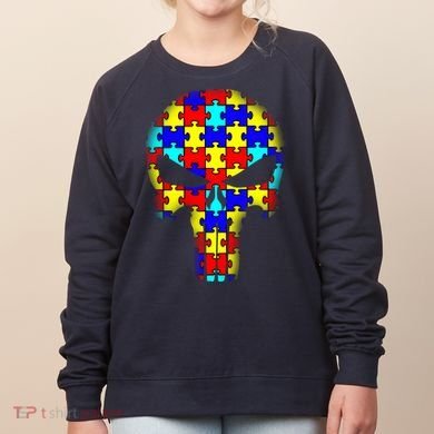 Autism Skull Women's Sweatshirt