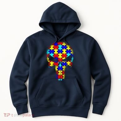 Autism Skull Hoodie