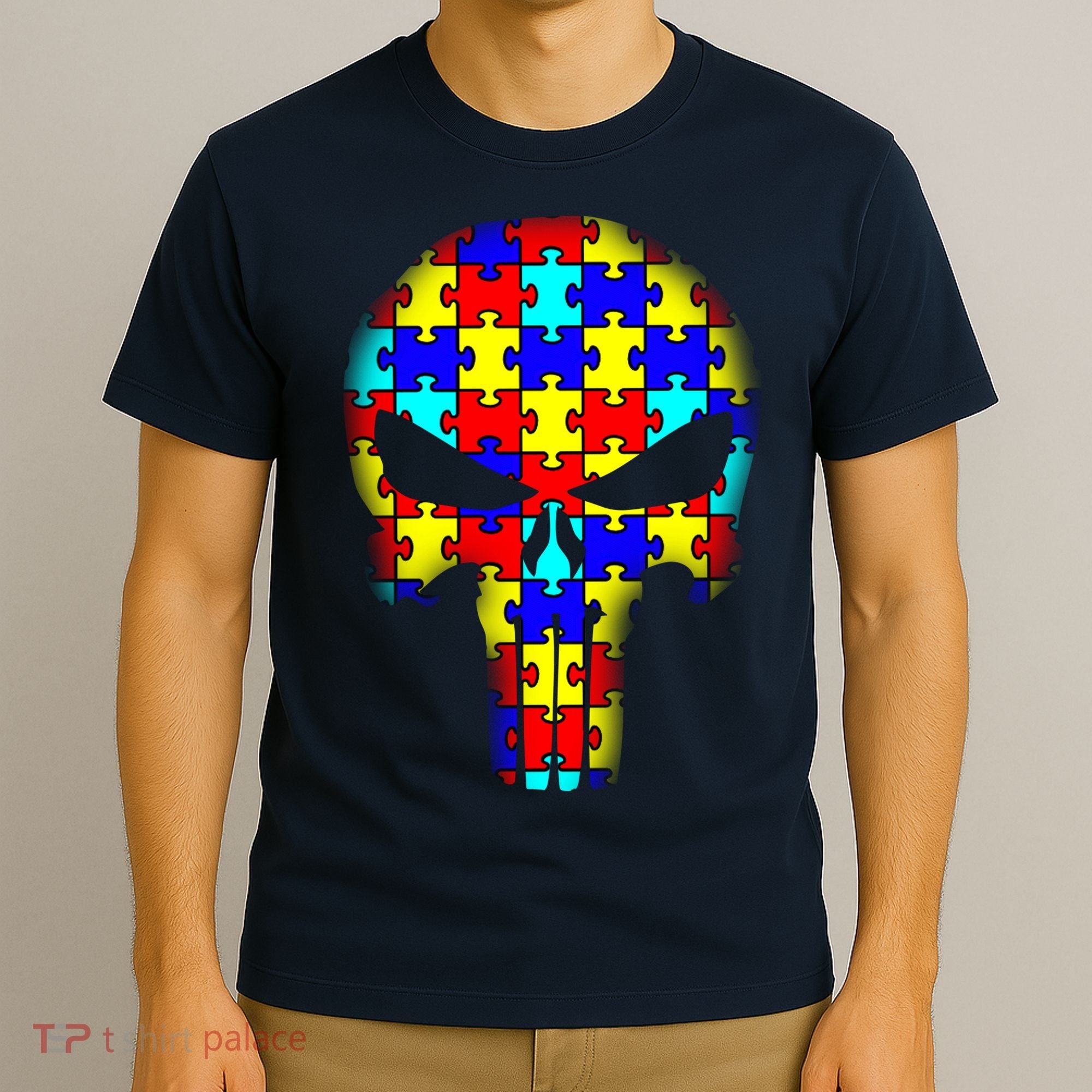 Autism Skull T-Shirt