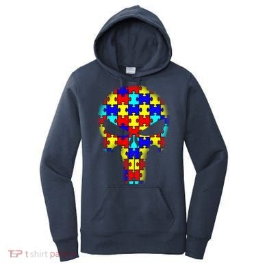 Autism Skull Women's Hoodie