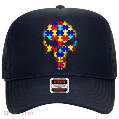 Autism Skull Hat