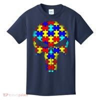 Autism Skull Kids T-Shirt thumb 0