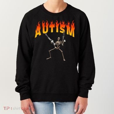 Autism Skeleton Women's Sweatshirt