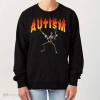 Autism Skeleton Women's Sweatshirt thumb 0