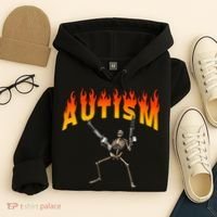 Autism Skeleton Hoodie thumb 4