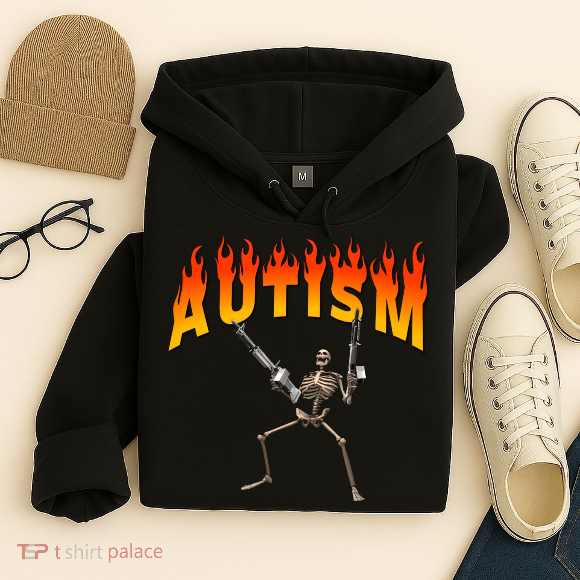 Autism Skeleton Hoodie