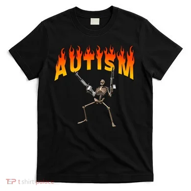 Autism Skeleton T-Shirt