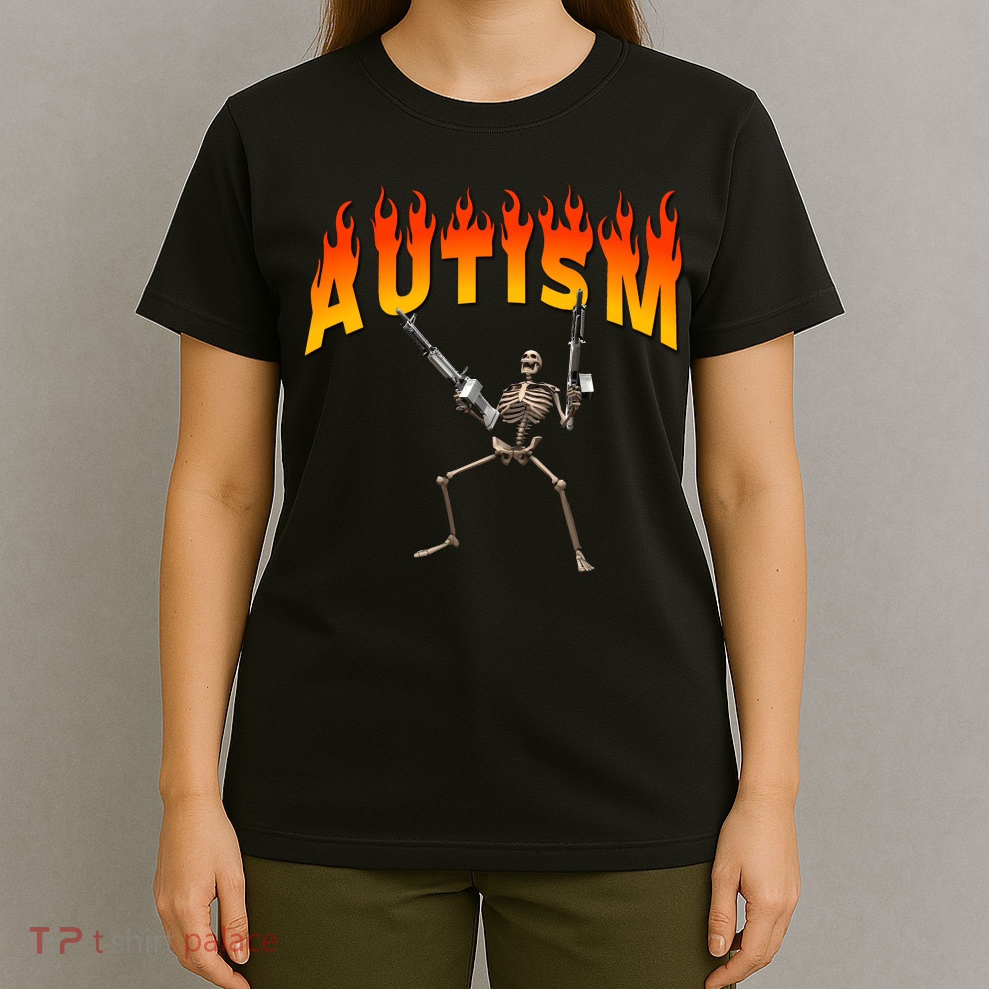 Autism Skeleton T-Shirt