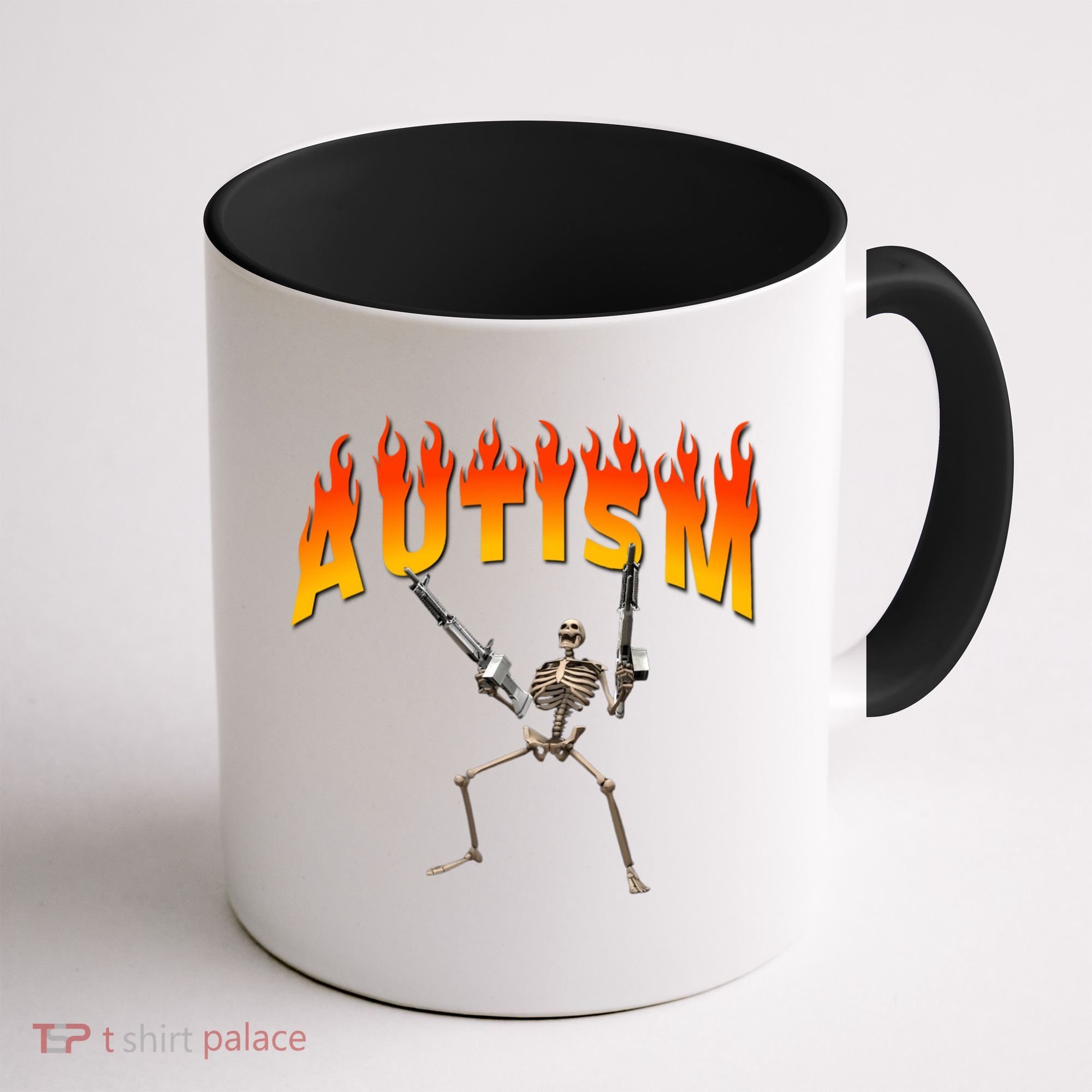Autism Skeleton Coffee Mug