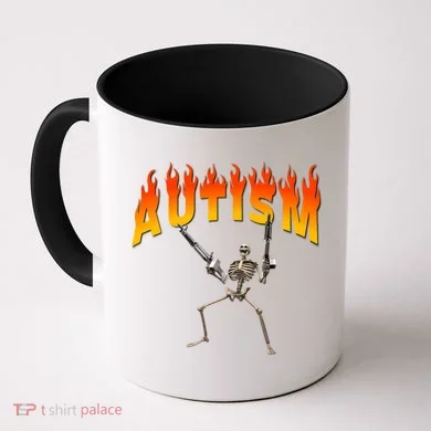 Autism Skeleton Coffee Mug