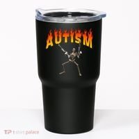 Autism Skeleton Tumbler thumb 0
