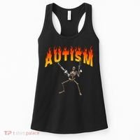 Autism Skeleton Women's Tank Top thumb 0