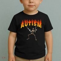 Autism Skeleton Toddler T-Shirt thumb 2