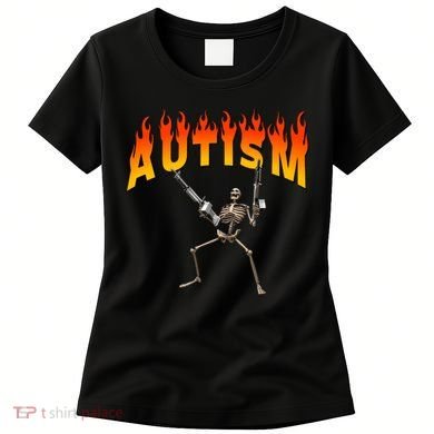 Autism Skeleton Women's T-Shirt