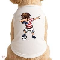 Argentina Soccer Argentinian Flag Pride Soccer Player Doggie Tank thumb 0