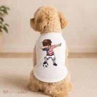 Argentina Soccer Argentinian Flag Pride Soccer Player Doggie Tank thumb 2