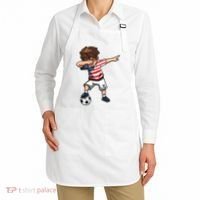 Argentina Soccer Argentinian Flag Pride Soccer Player Apron thumb 2