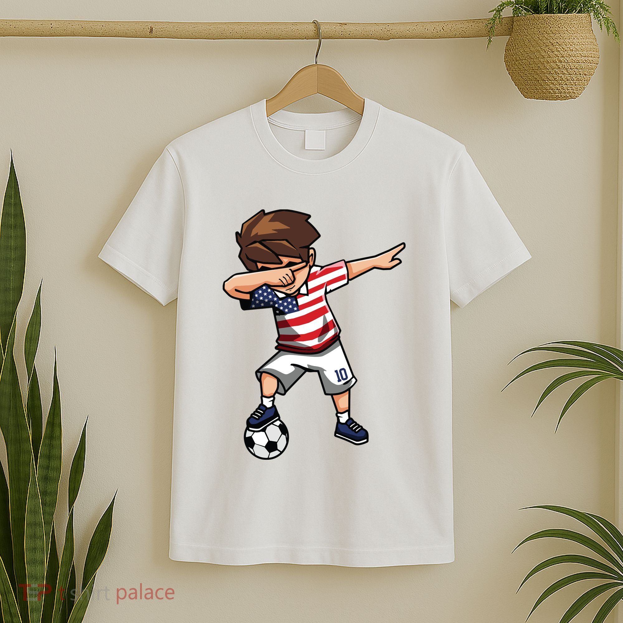 Argentina Soccer Argentinian Flag Pride Soccer Player T-Shirt