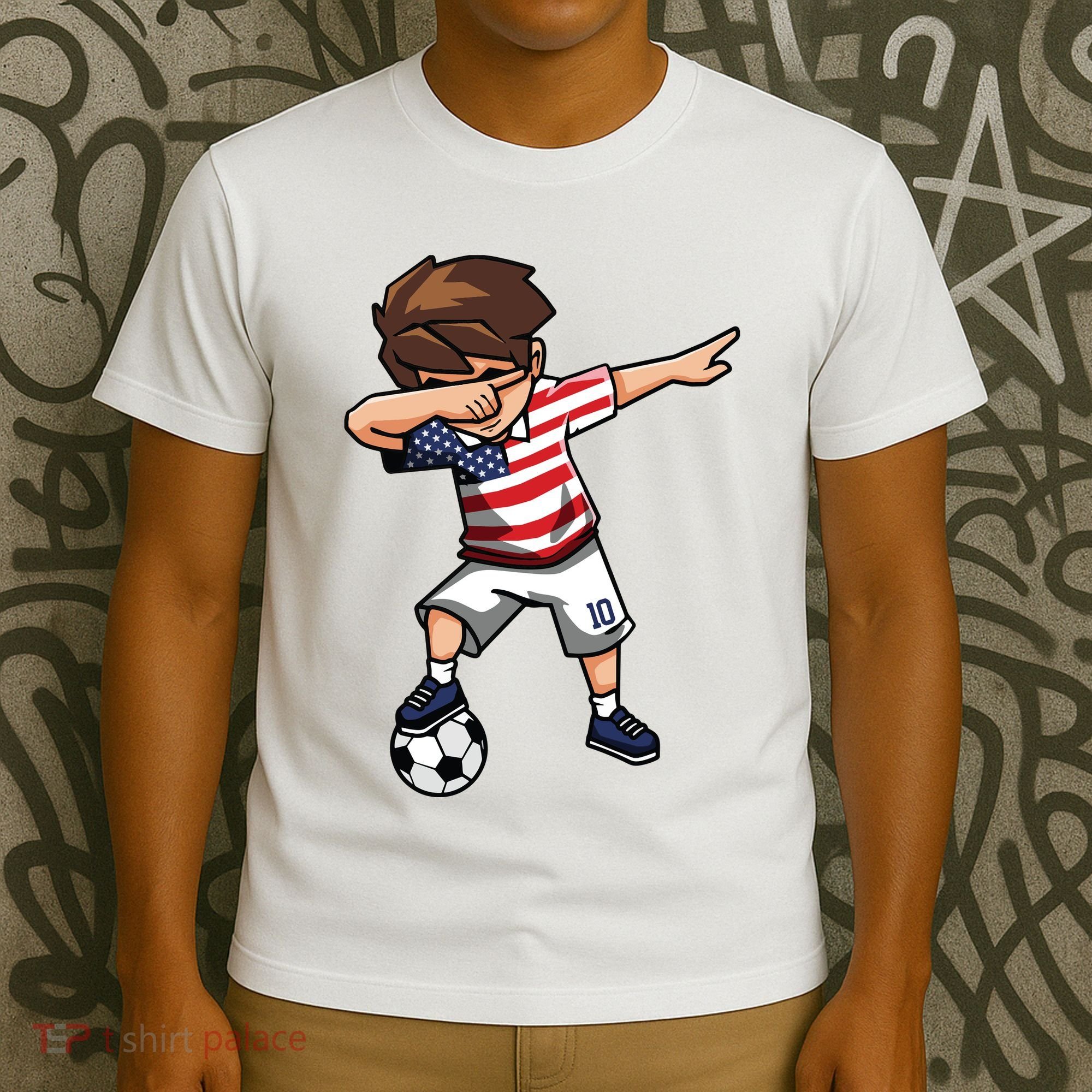 Argentina Soccer Argentinian Flag Pride Soccer Player T-Shirt