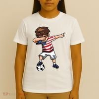 Argentina Soccer Argentinian Flag Pride Soccer Player T-Shirt thumb 4