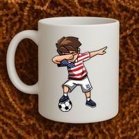 Argentina Soccer Argentinian Flag Pride Soccer Player Coffee Mug thumb 2